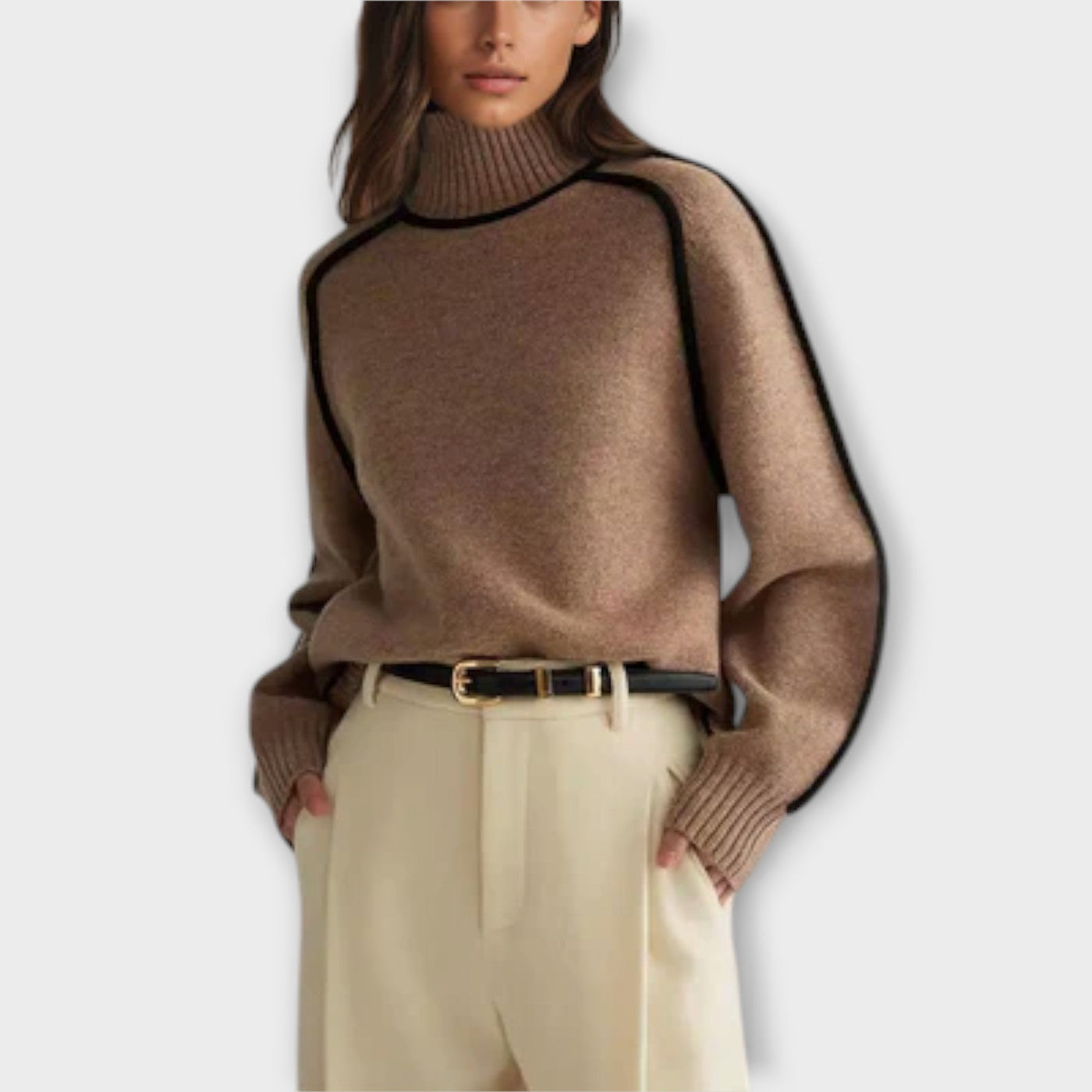 Emilie - Weicher und Eleganter Rollkragenpullover