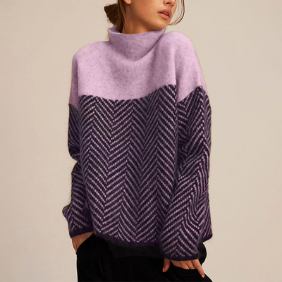 Isabelle - Pullover mit Stehkragen