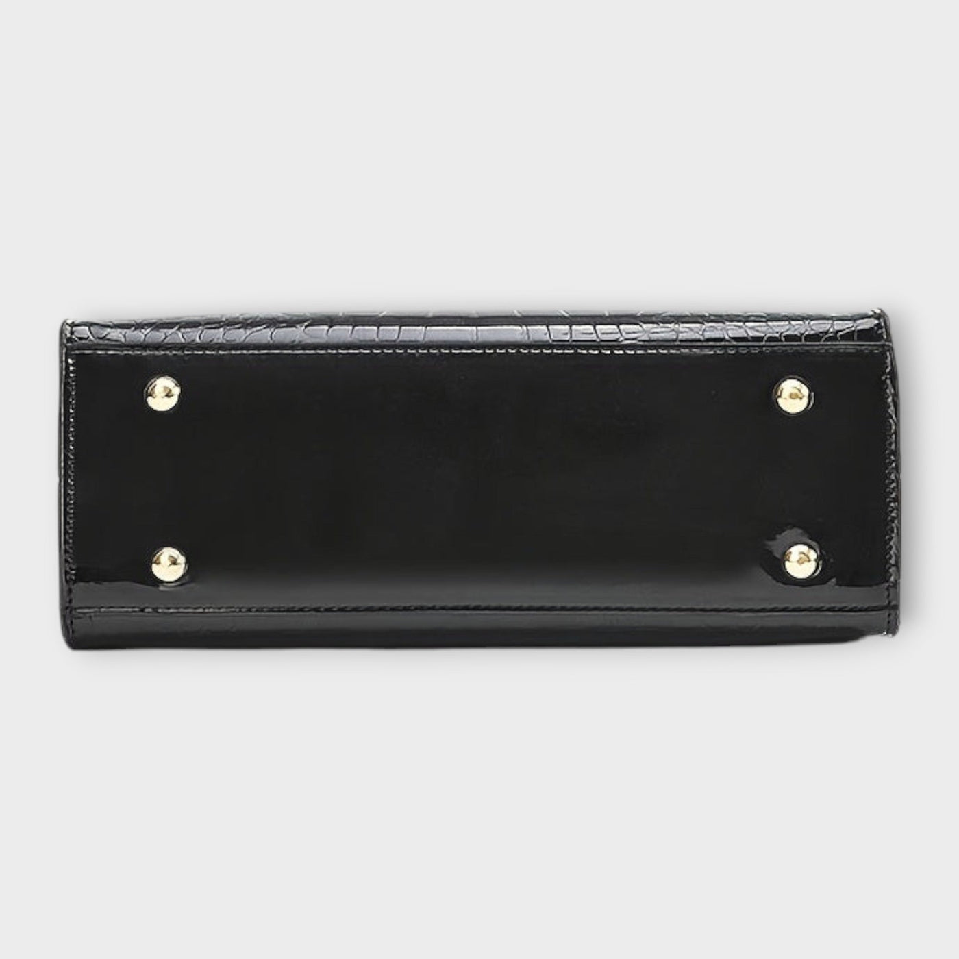 Gianna Boutique - Handtasche mit glänzendem Krokodil-Muster