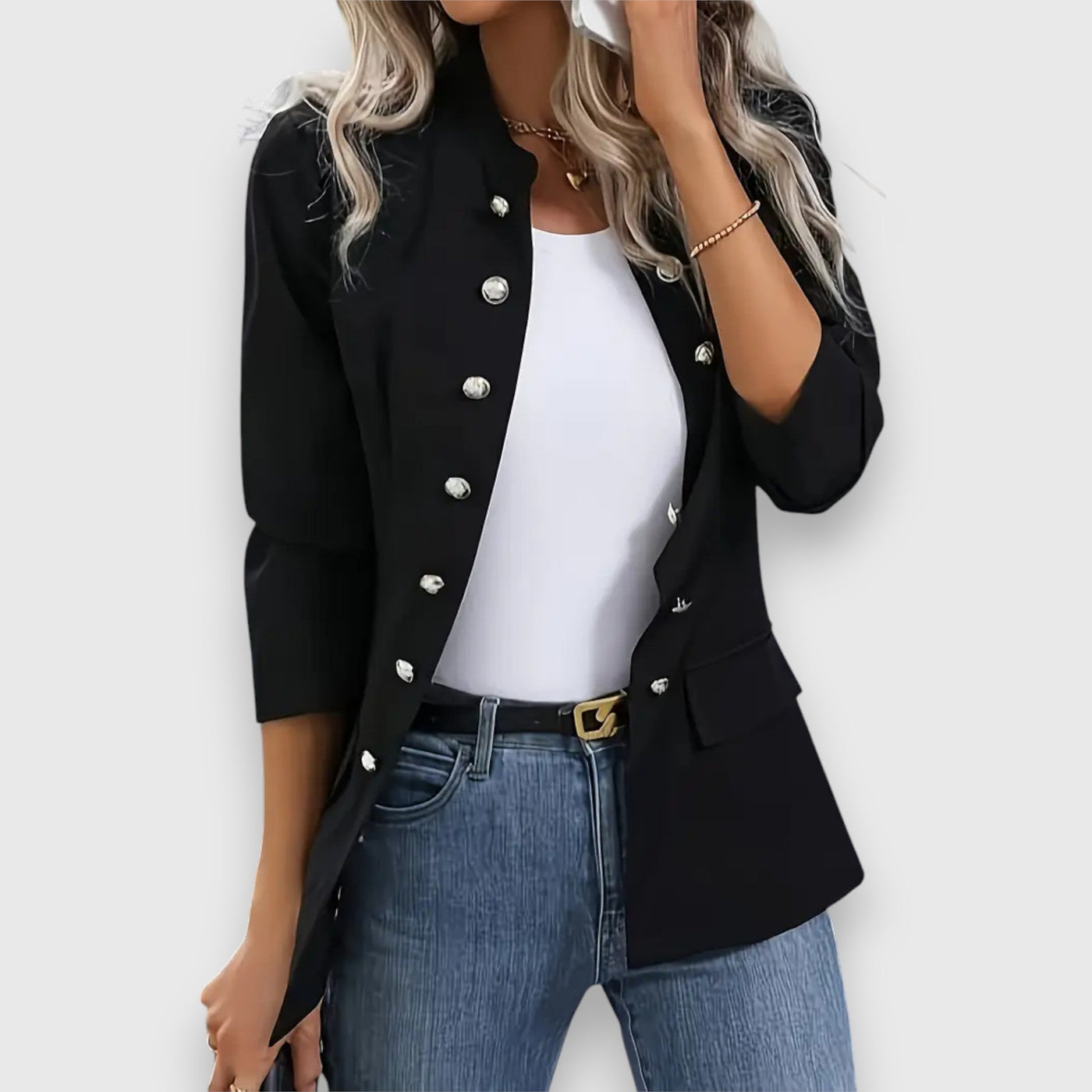 Piala – Blazer mit klassischen Knöpfen