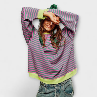Mary - Oversize Streifenpullover