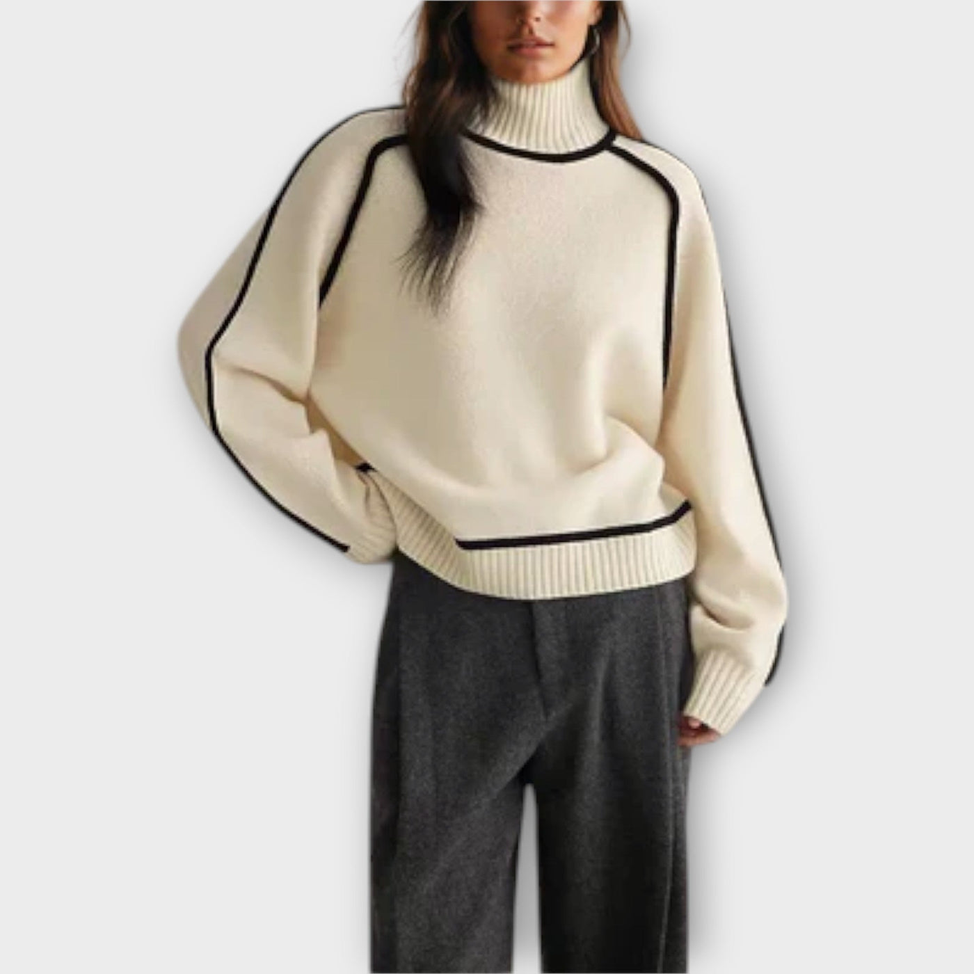 Emilie - Weicher und Eleganter Rollkragenpullover