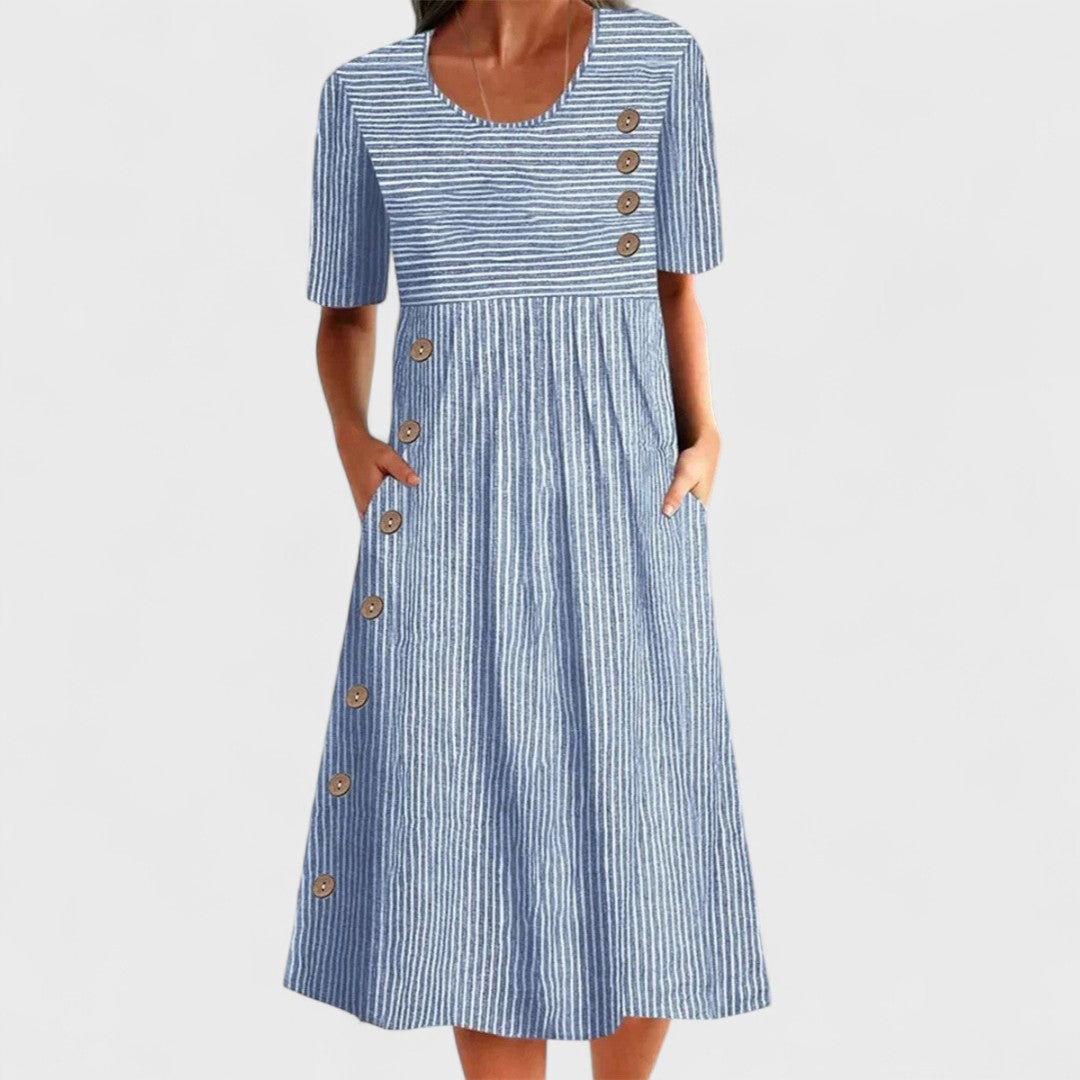 Sofia - Gestreiftes Sommerkleid