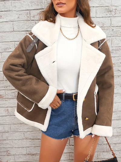 Isabella™ Winterjacke mit Kunstfellfutter