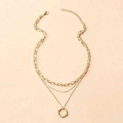 Avine – Retro-Halskette in Gold