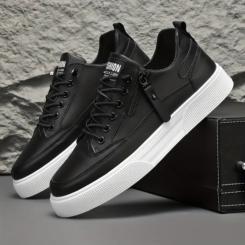 CIRO | LEDERSNEAKER MIT REISSVERSCHLUSSDETAIL