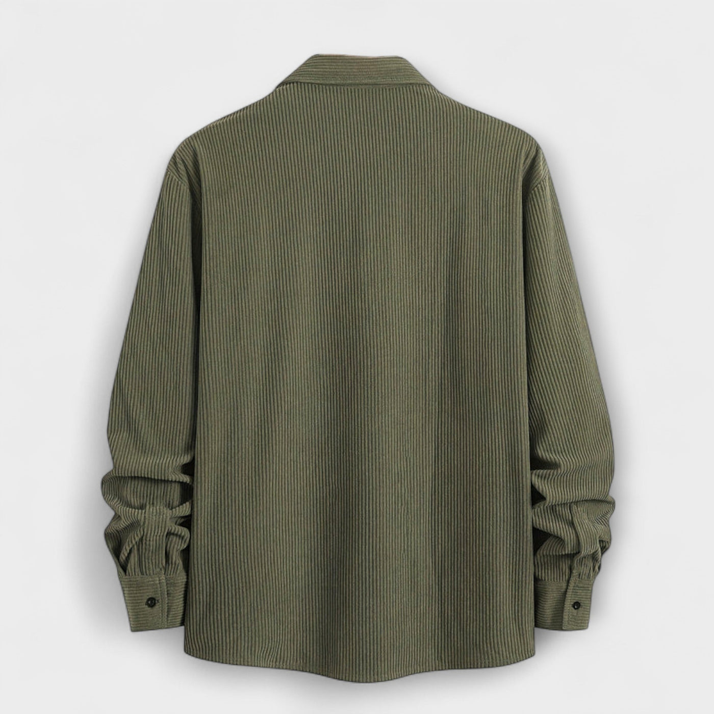 Cardigan aus Rippvelours