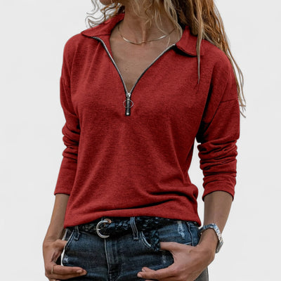 Madonna - Elegante Bluse mit langen Ärmeln