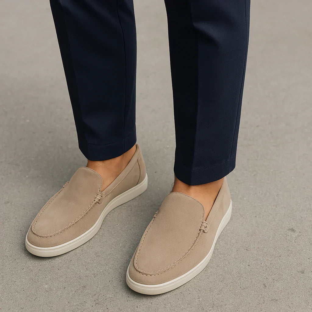 ROSSI ROMA | ELEGANTE Wildleder-Mokassins