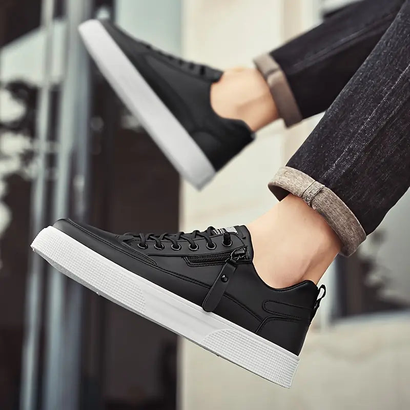 CIRO | LEDERSNEAKER MIT REISSVERSCHLUSSDETAIL
