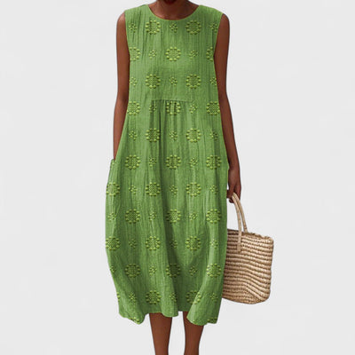 Aikaterini – Lässiges Chic-Kleid mit Taschen
