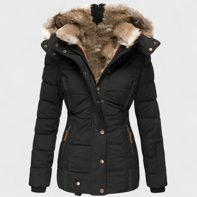 Annamarie - Pufferjacke mit Kapuze und schlankem Design