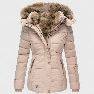 Annamarie - Pufferjacke mit Kapuze und schlankem Design