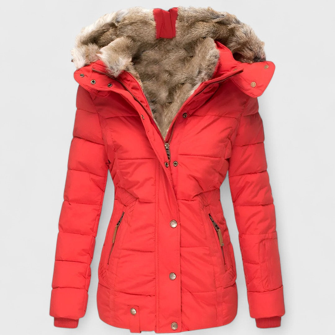 Annamarie - Pufferjacke mit Kapuze und schlankem Design