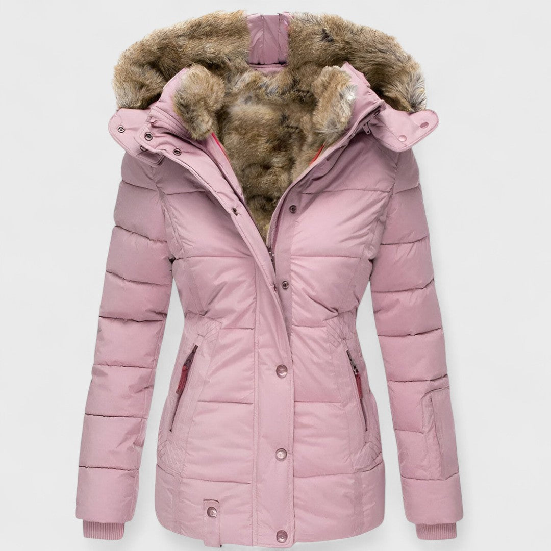 Annamarie - Pufferjacke mit Kapuze und schlankem Design