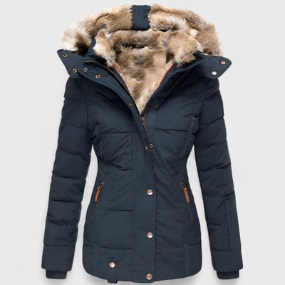Annamarie - Pufferjacke mit Kapuze und schlankem Design