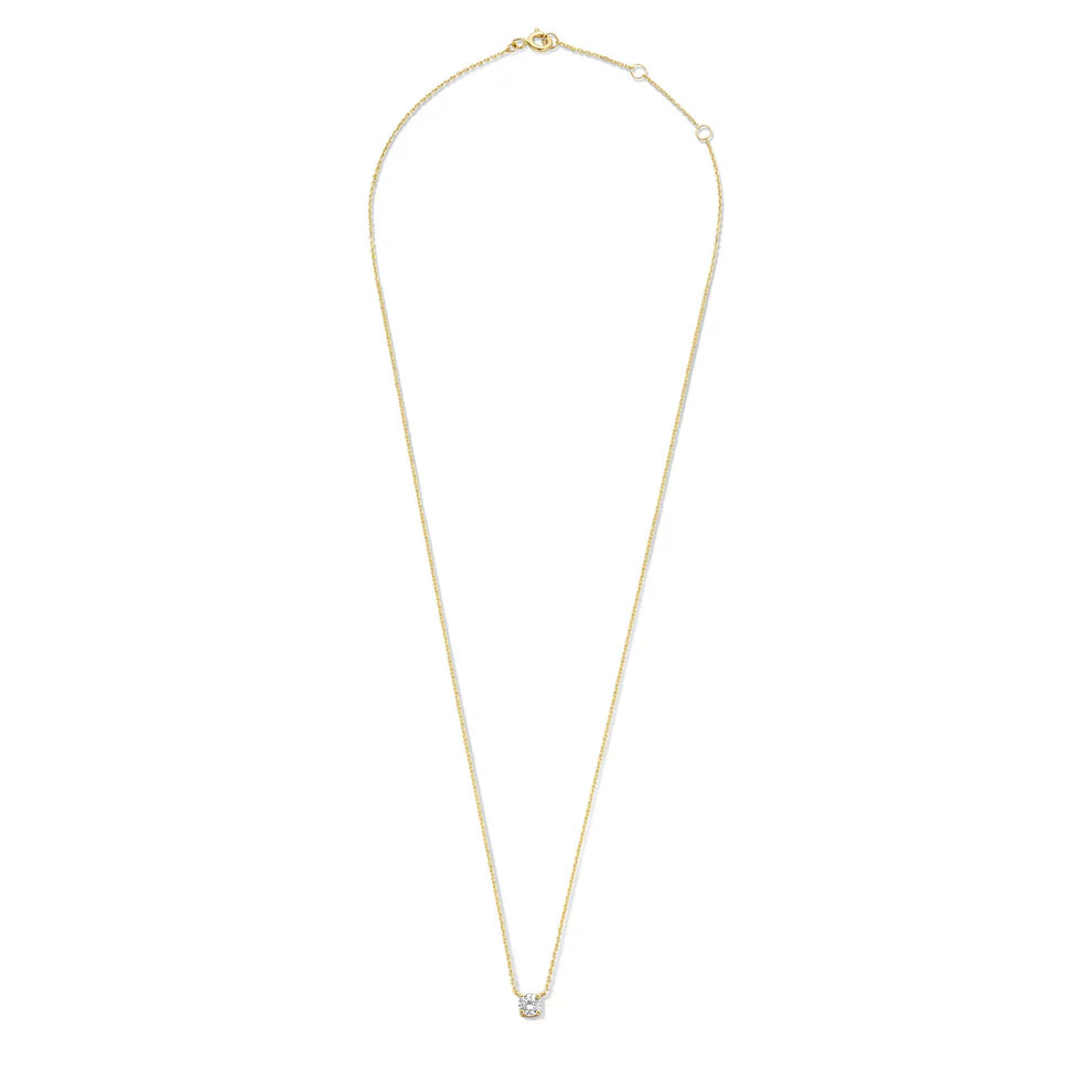 Ysavienna | Halskette aus Moissanite in 14k Gold