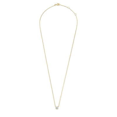 Ysavienna | Halskette aus Moissanite in 14k Gold