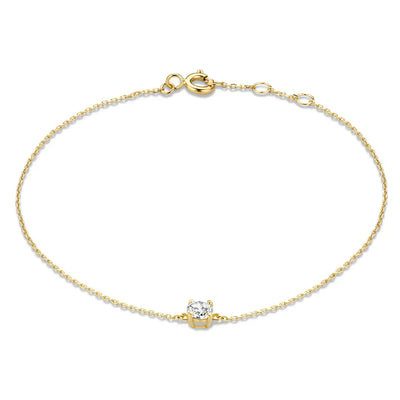 Dalynette | Armband mit Moissanite-Steinen aus 14k Gold