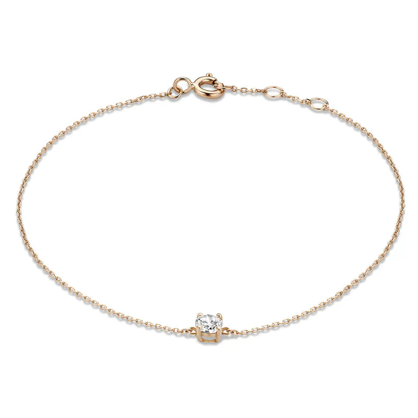 Dalynette | Armband mit Moissanite-Steinen aus 14k Gold