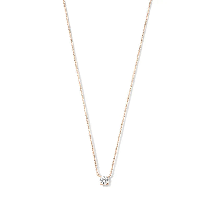Ysavienna | Halskette aus Moissanite in 14k Gold