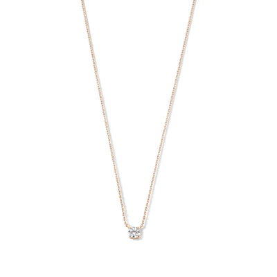 Ysavienna | Halskette aus Moissanite in 14k Gold