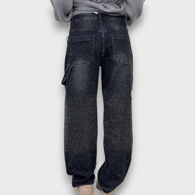 Nolene – Jeans mit schimmerndem Finish und urbanem Charakter