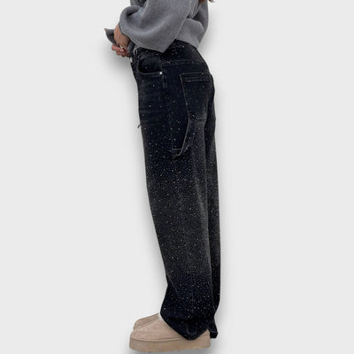 Nolene – Jeans mit schimmerndem Finish und urbanem Charakter