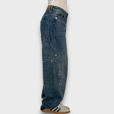 Nolene – Jeans mit schimmerndem Finish und urbanem Charakter