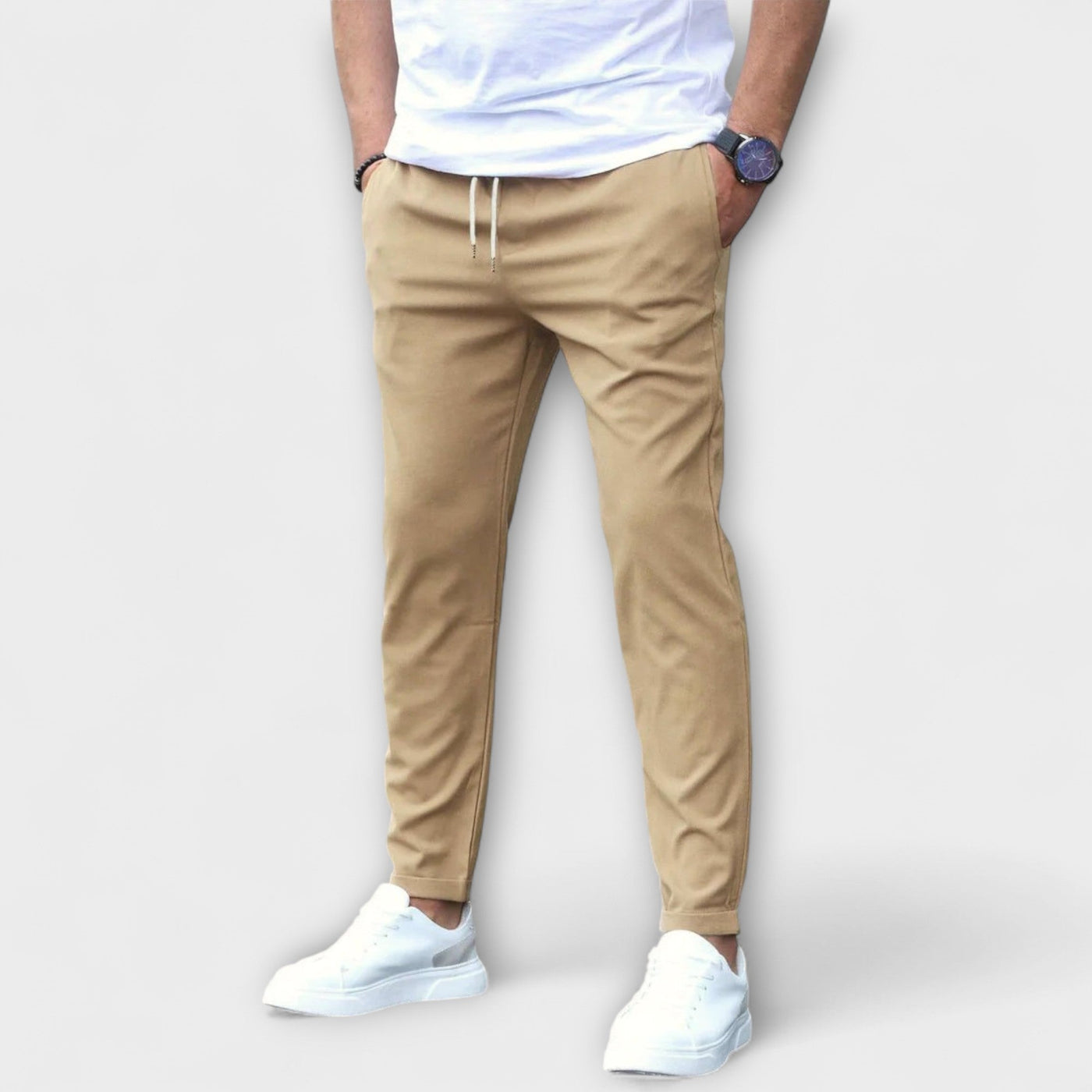 Premium Leichte Casual-Hosen mit Geradem Schnitt