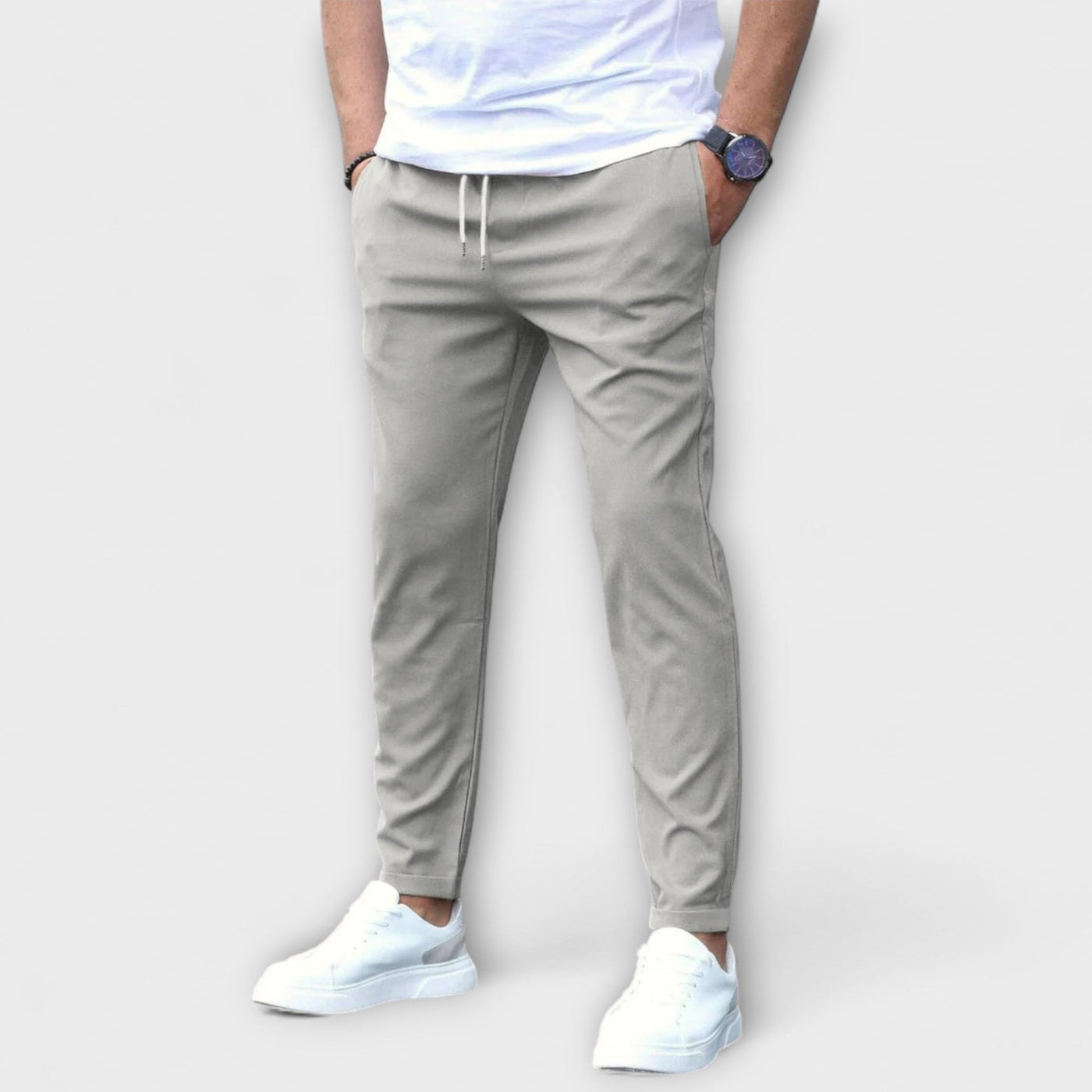 Premium Leichte Casual-Hosen mit Geradem Schnitt