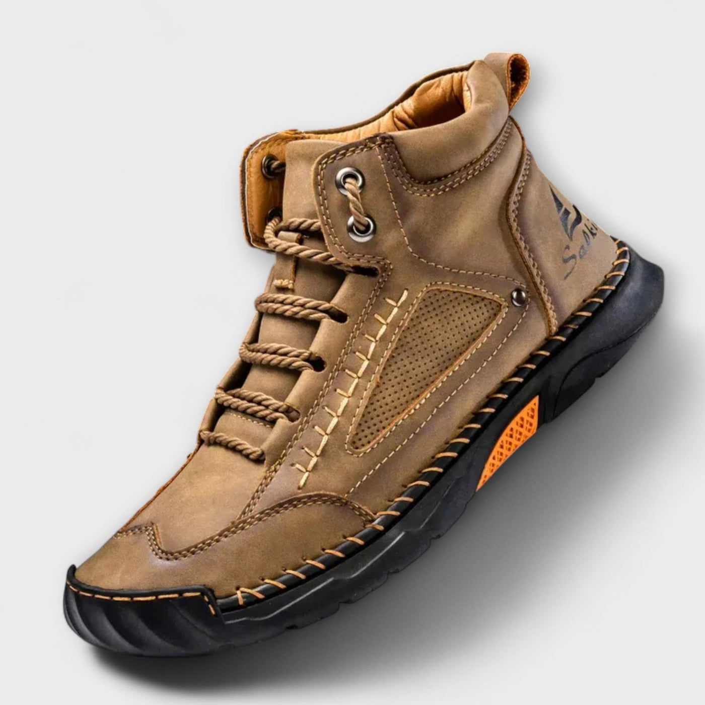 Hohe Lederstiefel