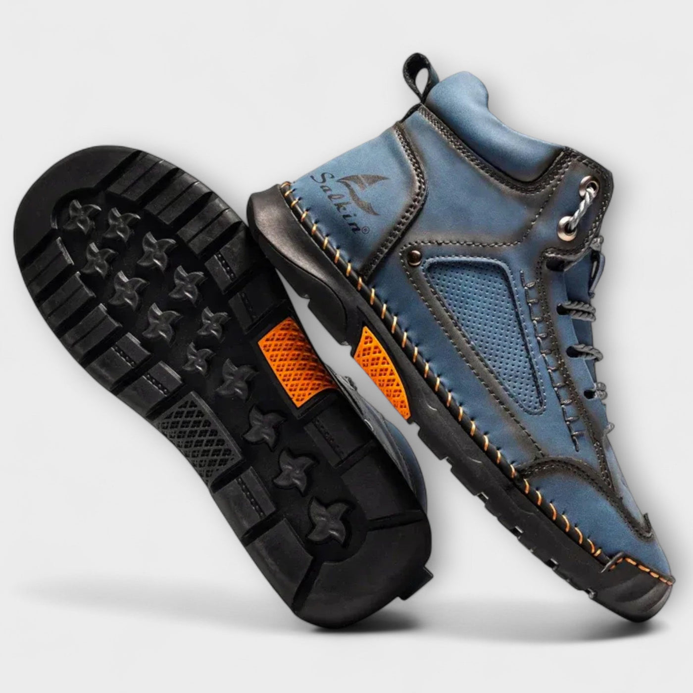 Hohe Lederstiefel