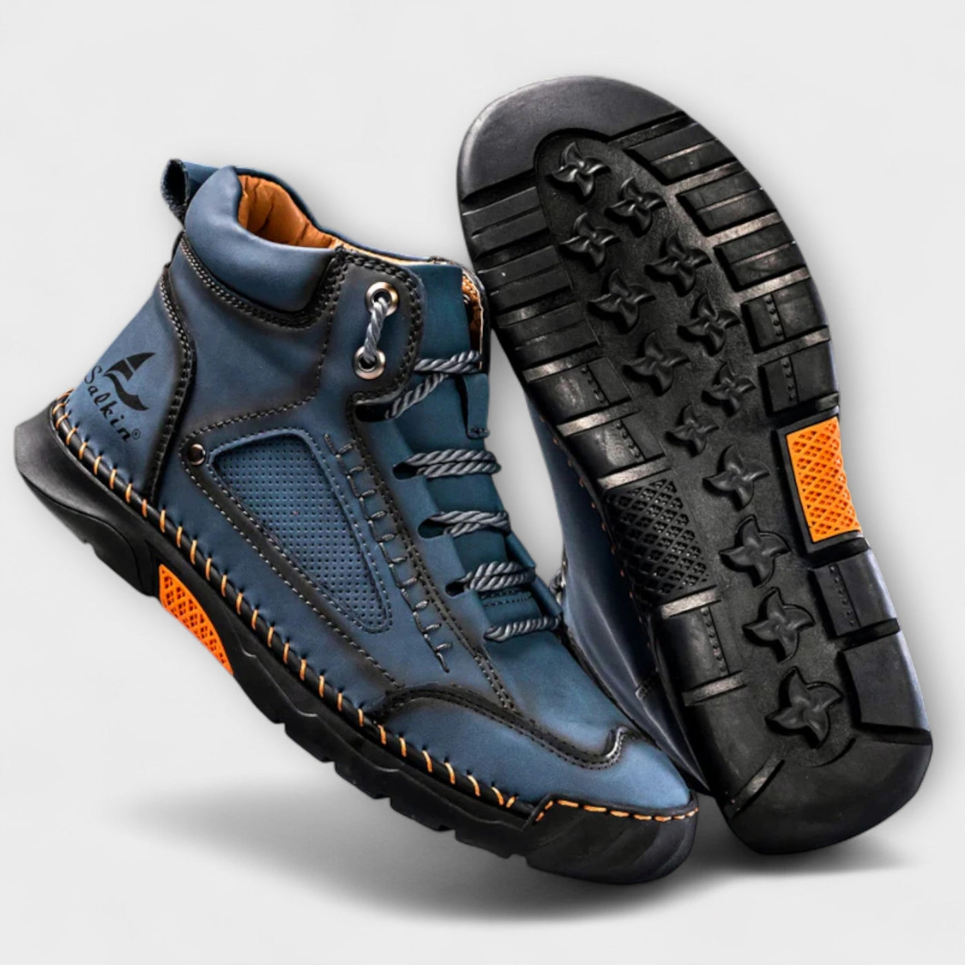 Hohe Lederstiefel