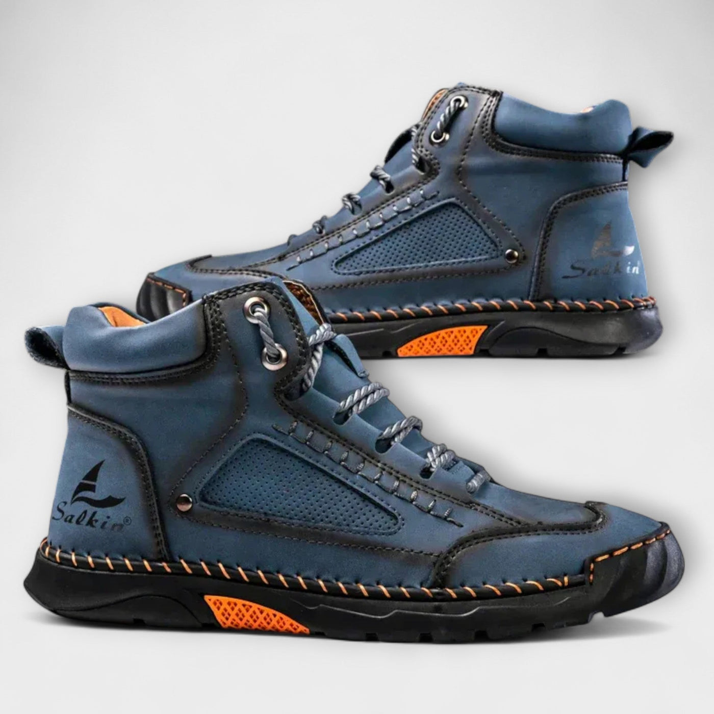 Hohe Lederstiefel