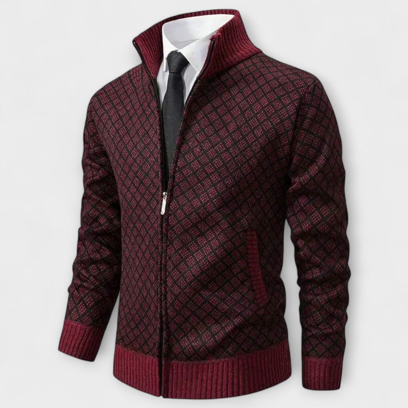 PREMIUM-JACKE FÜR MÄNNER AUS WEICHEM MATERIAL