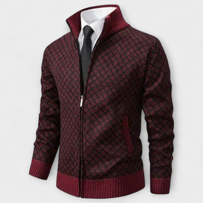 PREMIUM-JACKE FÜR MÄNNER AUS WEICHEM MATERIAL