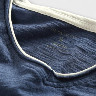 Langarm-T-Shirt aus Baumwolle