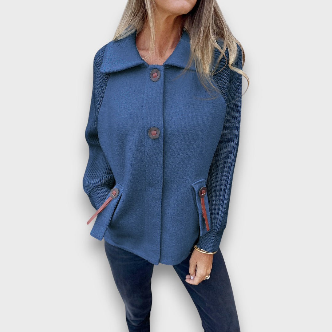 Lunaris – Jacke mit kontrastierenden Ärmeln