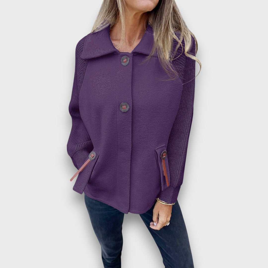 Lunaris – Jacke mit kontrastierenden Ärmeln