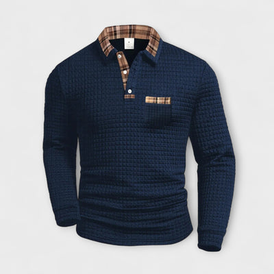 Gestreiftes Polo