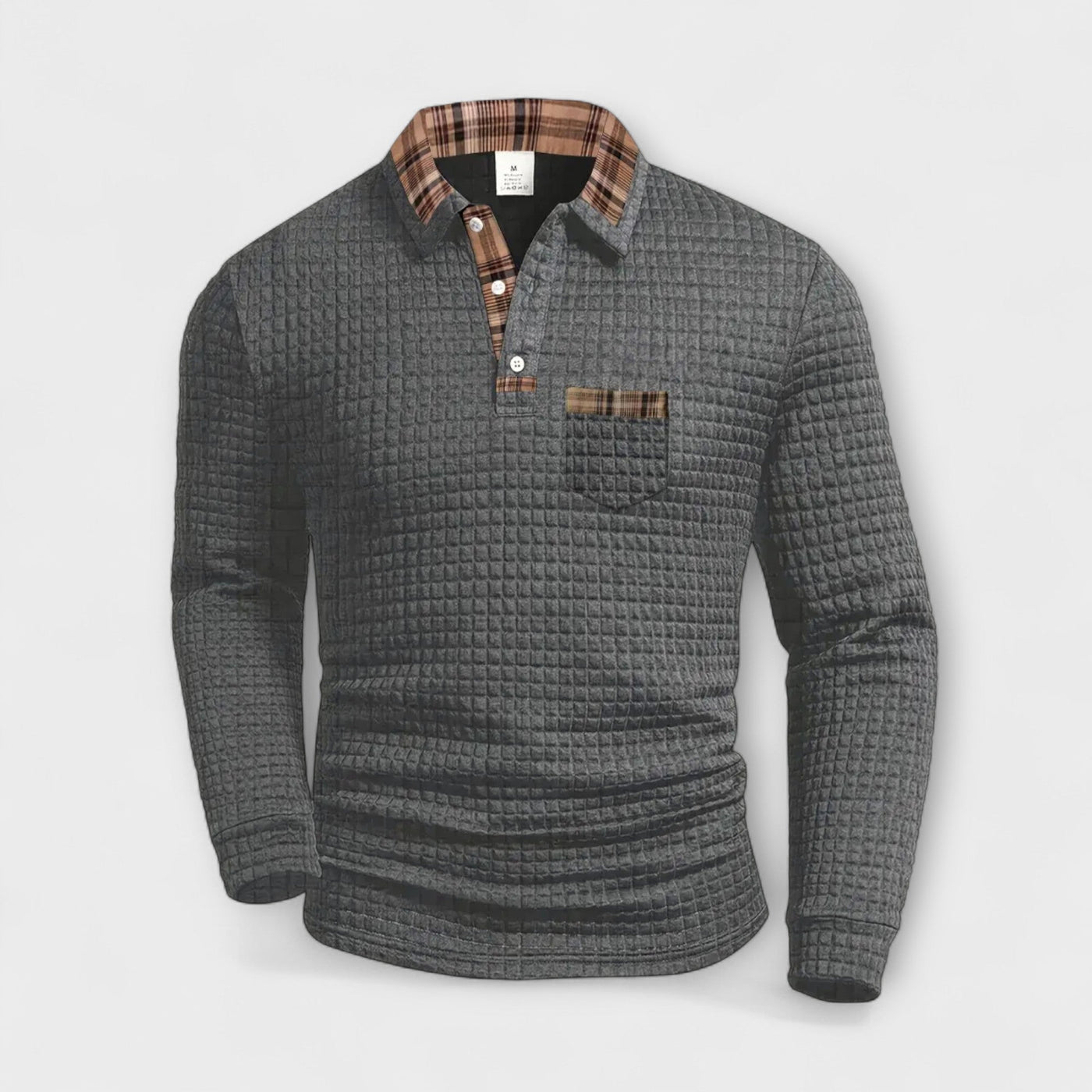 Gestreiftes Polo