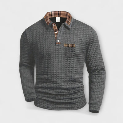 Gestreiftes Polo