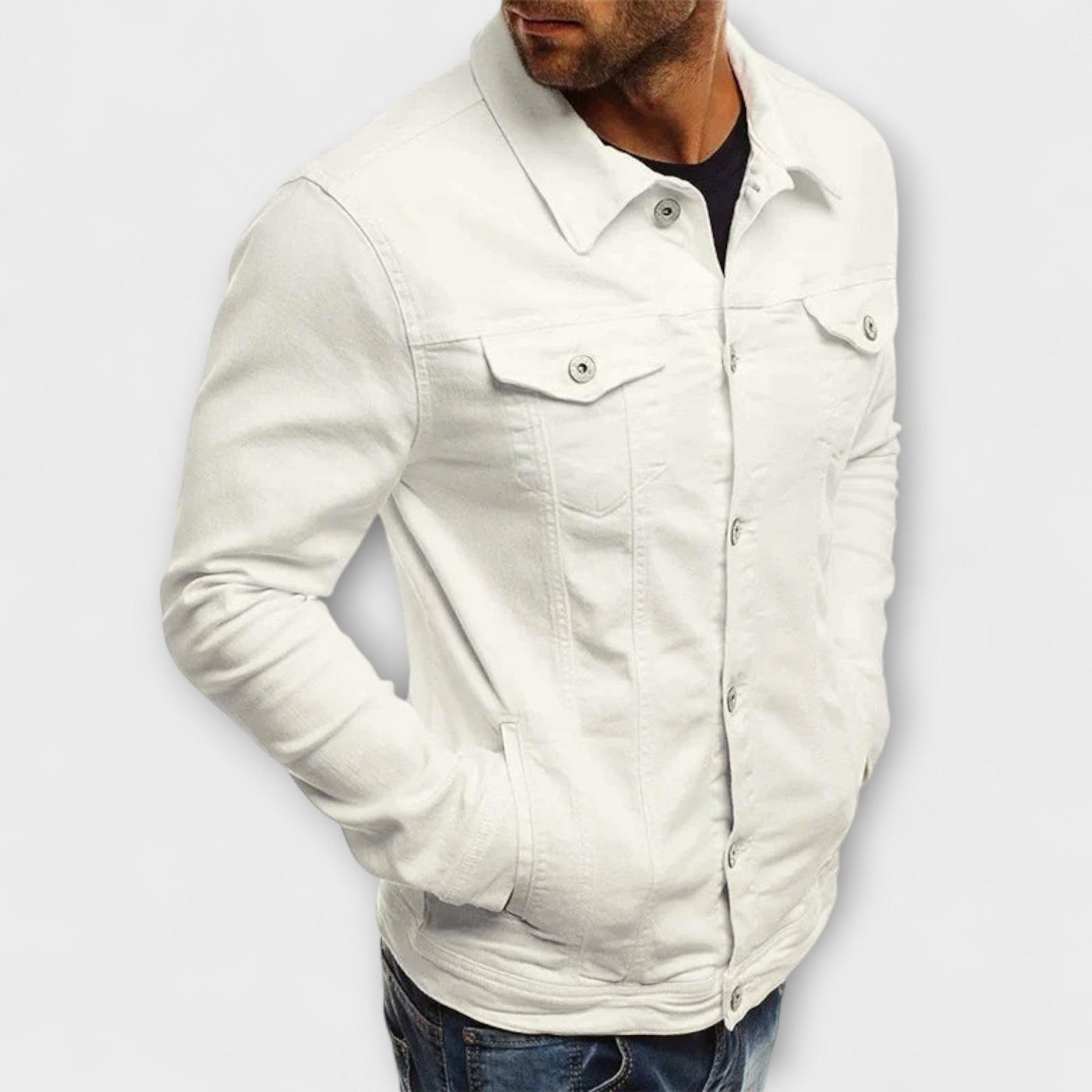 Klassische Jeansjacke