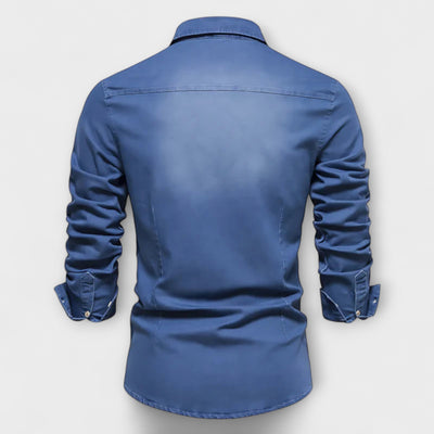 Slim Fit Denim Hemd