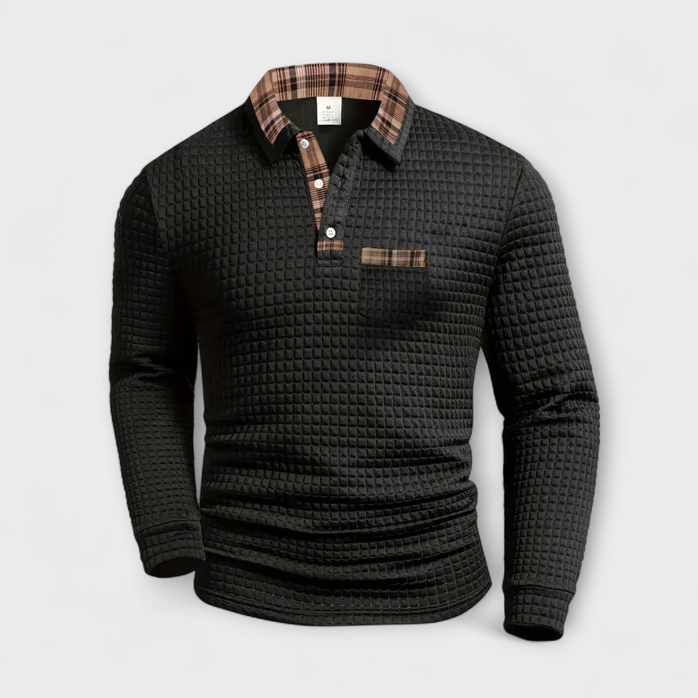 Gestreiftes Polo