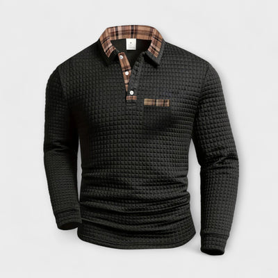 Gestreiftes Polo