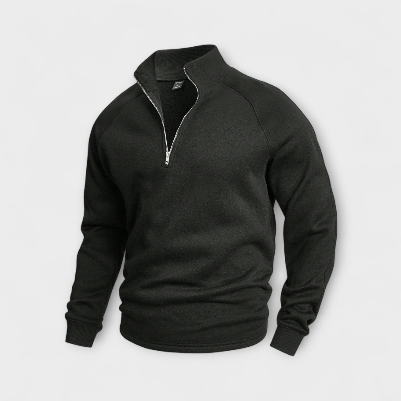 Pullover mit halbem Reißverschluss