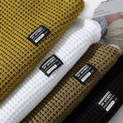 Premium Wabenstrickpullover
