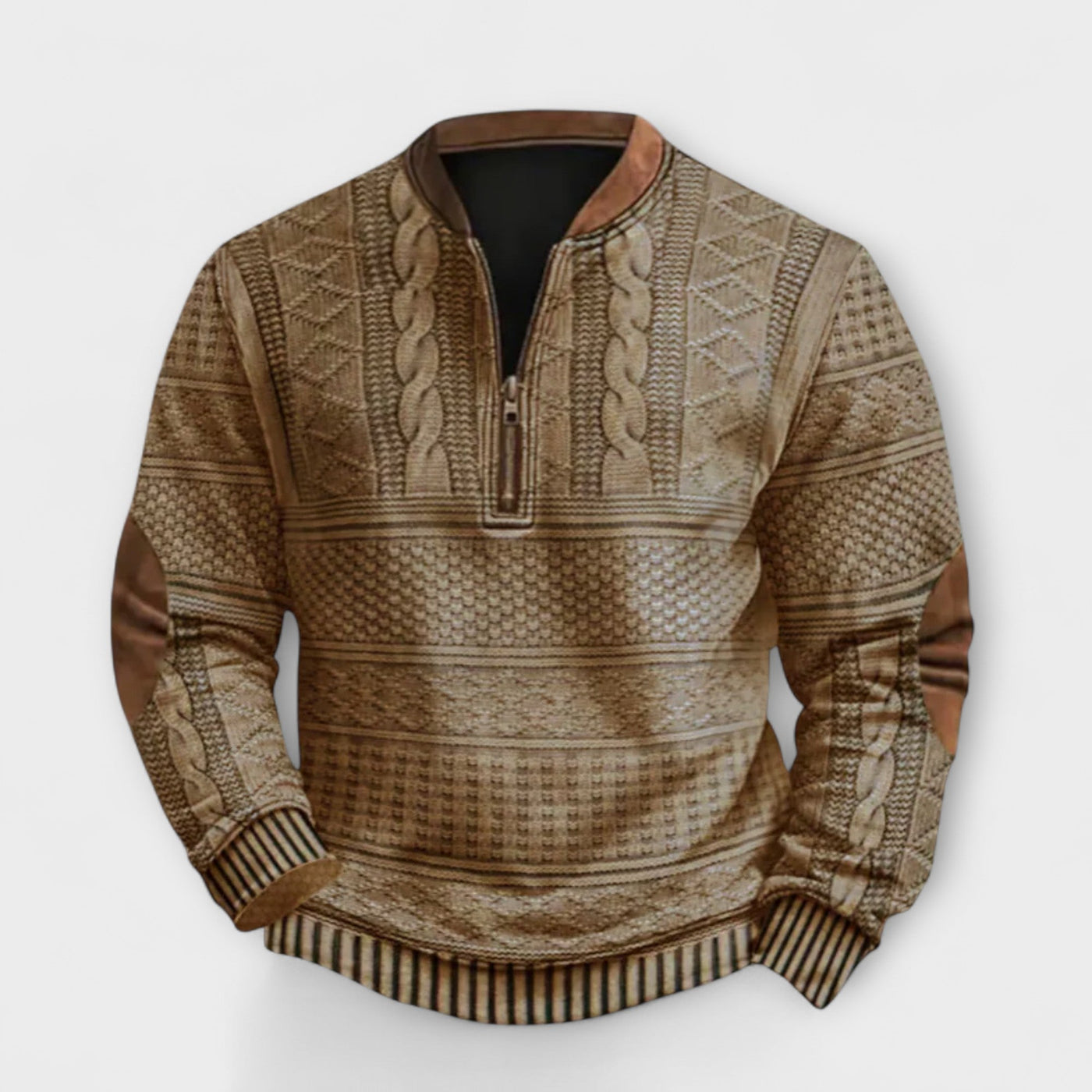 Retro Zip Hoodie